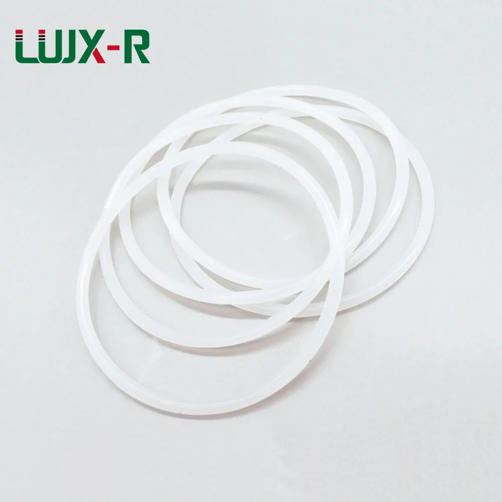 LUJX-R يا خاتم ختم 3.5mm OD 85/95/100/115/130/140mm الأبيض يا خواتم ختم الغذاء الصف السيليكون السباكة حشيات في طوقا LUJX-R يا خاتم ختم 3.5mm OD 85/95/100/115/130/140mm الأبيض يا خواتم ختم الغذاء الصف السيليكون السباكة حشيات في طوقا