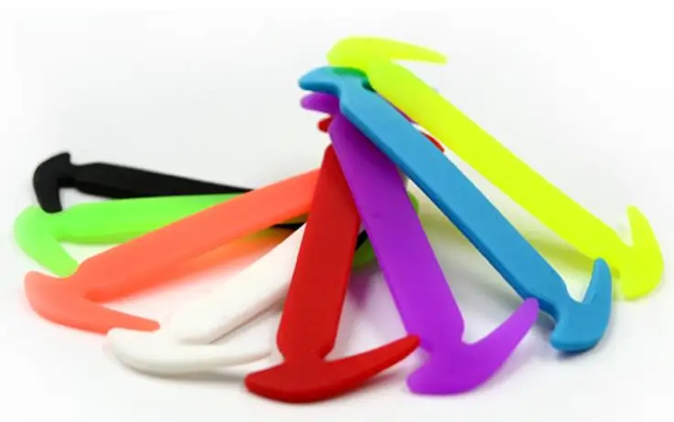 

12Pc/Set Fashion Unisex Women Men Athletic Running No Tie Shoelaces Elastic Silicone Shoe Lace All Sneakers Fit Strap JH