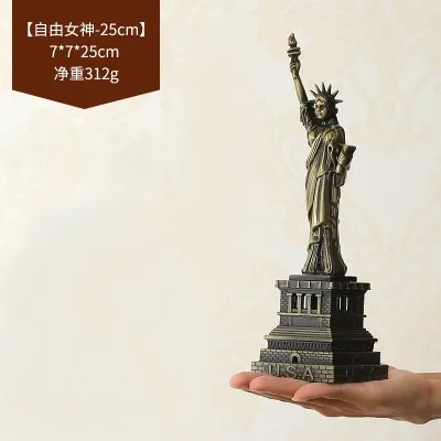 

Modern minimalist metal decoration tower Nordic home accessories living room European retro entrance decoration