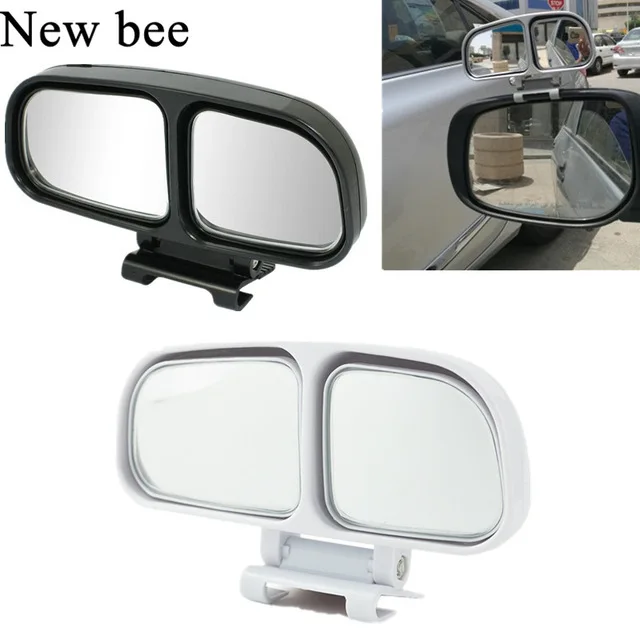 

Newbee High Quality Convex Adjustable Wide Angle Side Rear View Mirror Blind Spot Snap Way Auxiliary for Parking Car Motorcycle