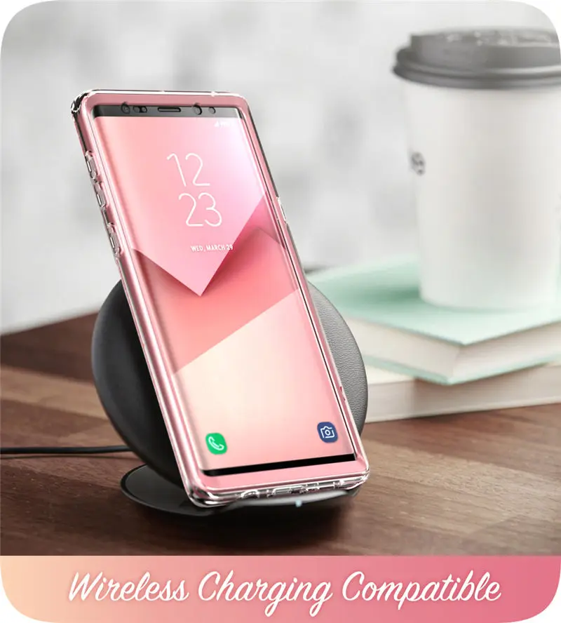 kawaii phone case samsung For Samsung Galaxy Note 9 Case i-Blason Cosmo Full-Body Glitter Marble Bumper Protective Cover with Built-in Screen Protector samsung cases cute