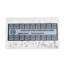 Высокое качество часы инструменты нержавеющая сталь винты и Камень Стразы Часы инструмент Декор часы Ремонт набор инструментов tornillos reloj