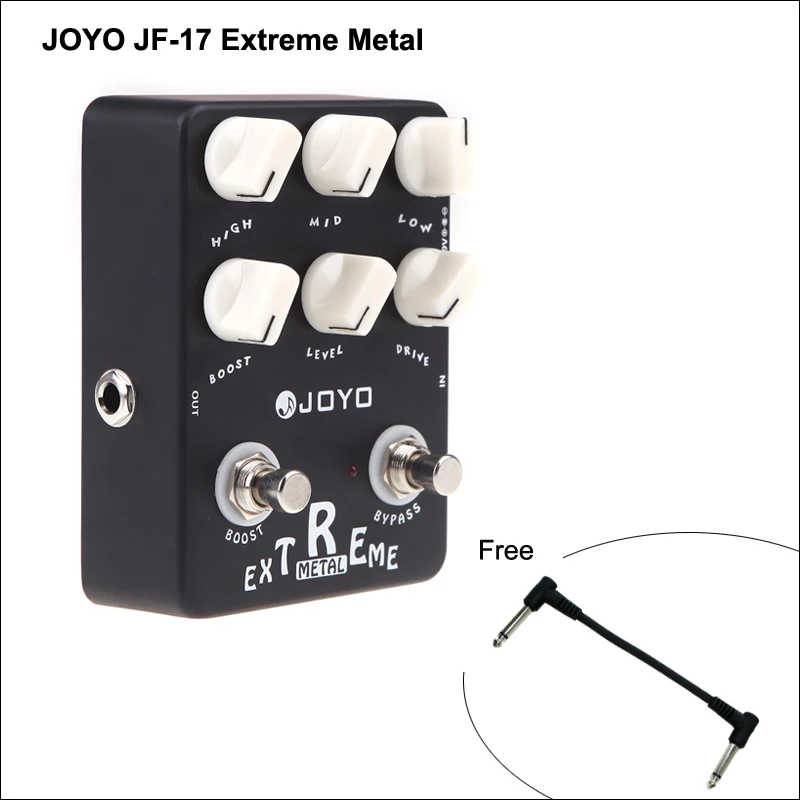 JOYO JF 17 Extreme Metal Electric Guitar Effect Pedal Box 3 Bands