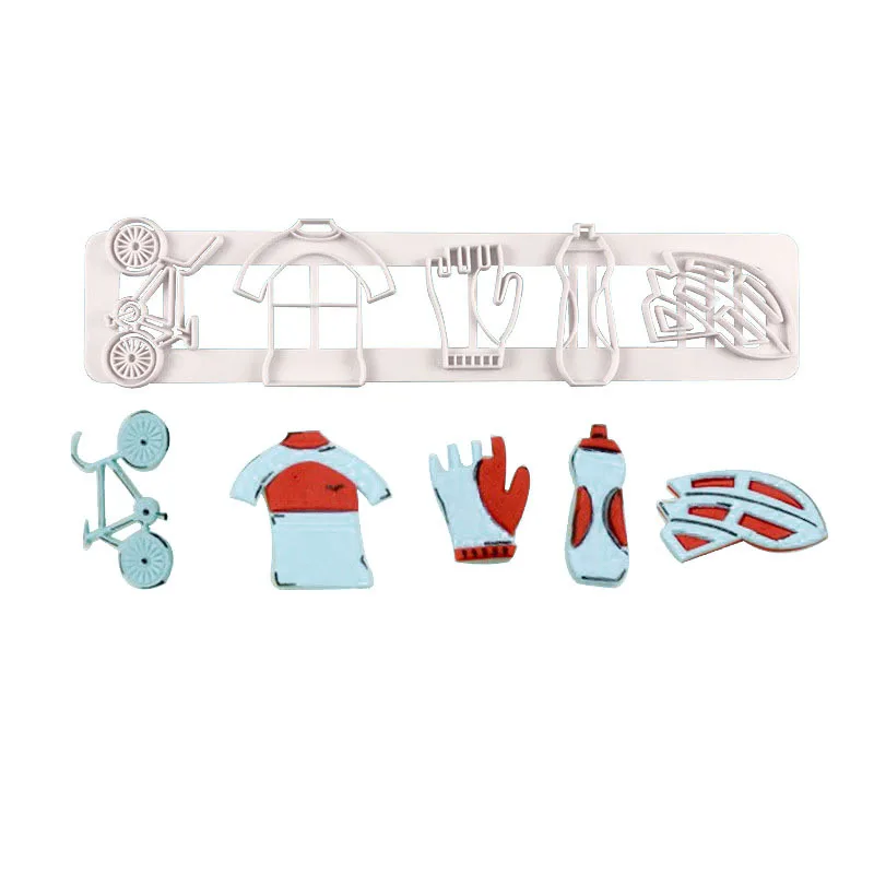 

1Pcs Bicycle Embossed Silicone Candy Mold Chocolate Cake Mold Cake Decoration Tool Baking Tools