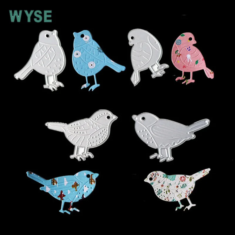 WYSE металлические режущие штампы птицы Скрапбукинг для DIY