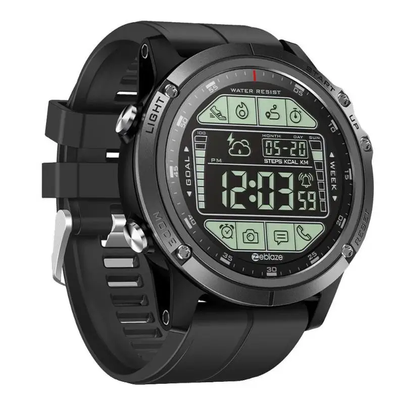 

Zeblaze VIBE 3S Smartwatch 50m Waterproof 2 Years Long Standby Time Sports Pedometer Real-Time Weather Step Tracking Smart Watch