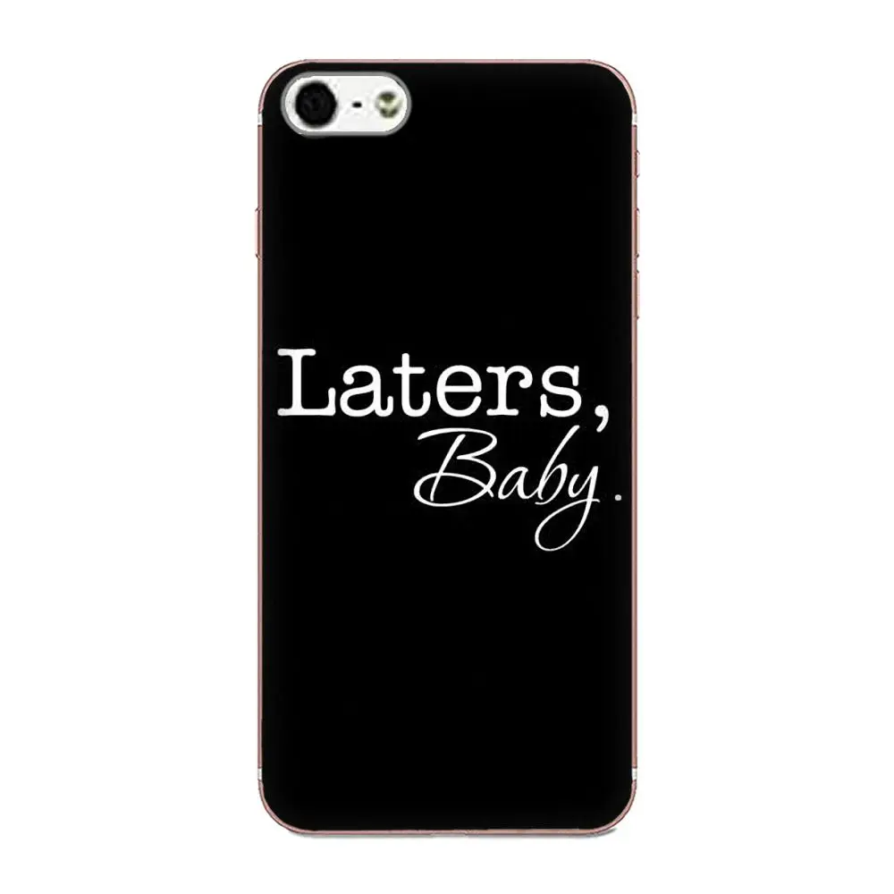 Для Samsung Galaxy Note 5 8 9 S3 S4 S5 S6 S7 S8 S9 S10 mini Edge Plus Lite TPU Capa Laters Baby Fifty Shades Of