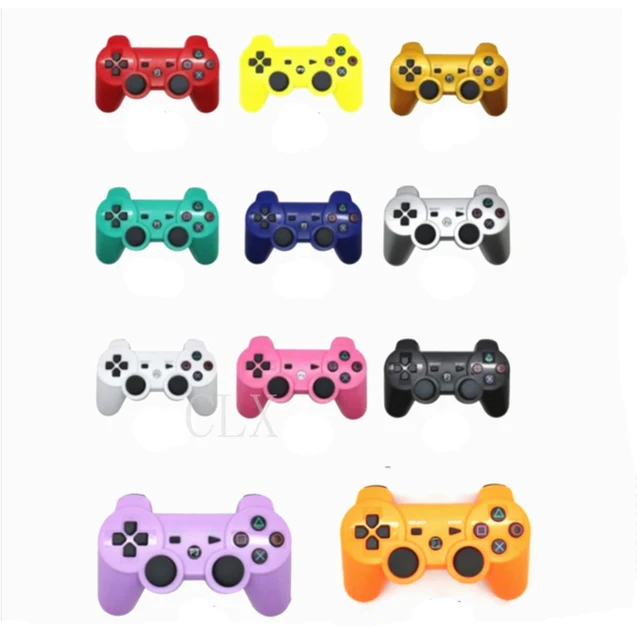 Cheap Wireless Bluetooth Game Controller 2.4GHz 11 Colors For SIXAXIS Playstation 3 Control Joystick Gamepad free shipping Cheap Wireless Bluetooth Game Controller 2.4GHz 11 Colors For SIXAXIS Playstation 3 Control Joystick Gamepad free shipping