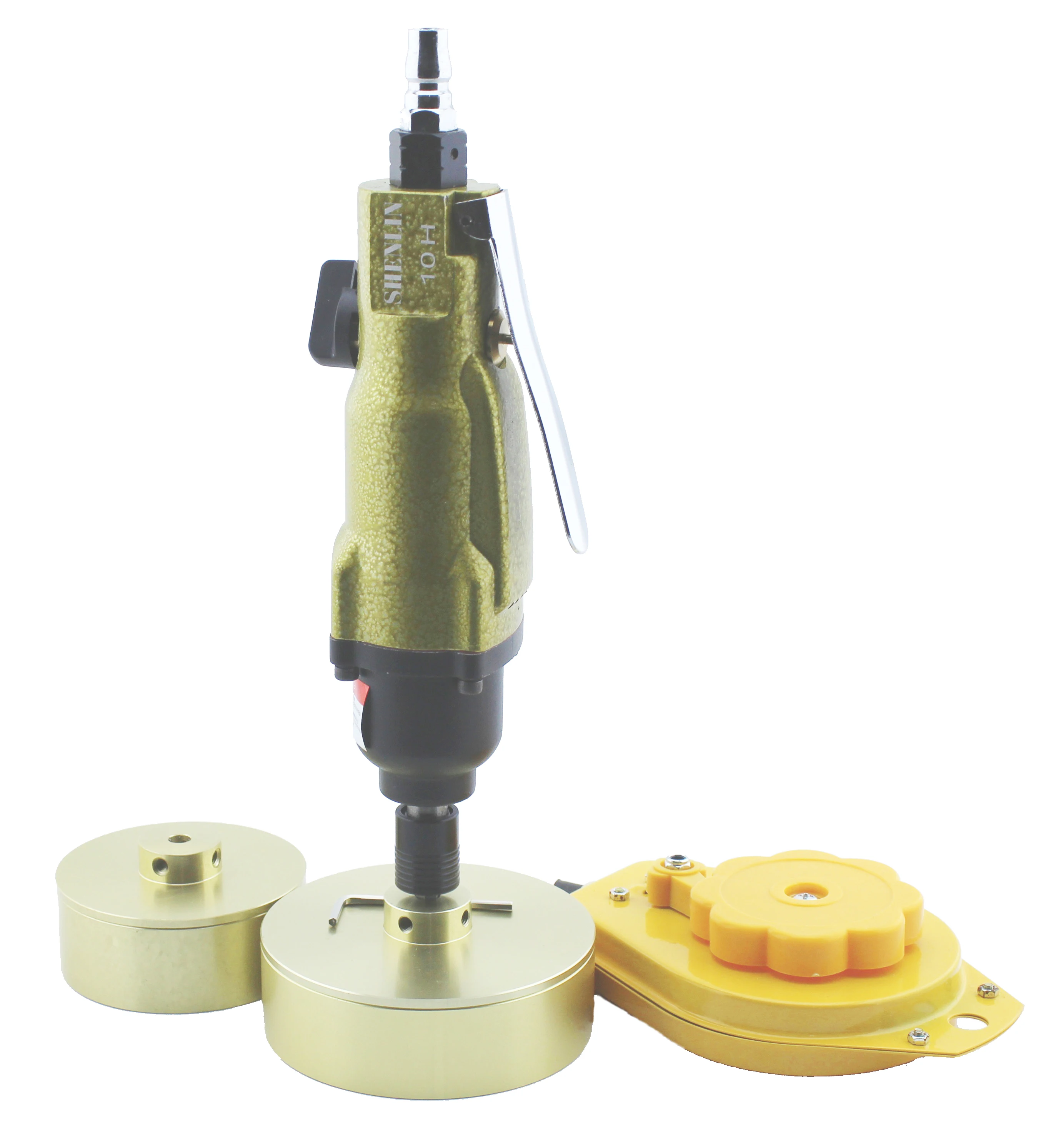 Sale Pneumatic Big Cap Hand Held Bottle Capping Tool Plastic Bottle Capping  50-90mm Cap Screw Capping Machine 64kg/fcm Manual Capper 14 Sale Pneumatic Big Cap Hand Held Bottle Capping Tool Plastic Bottle Capping  50-90mm Cap Screw Capping Machine 64kg/fcm Manual Capper 14