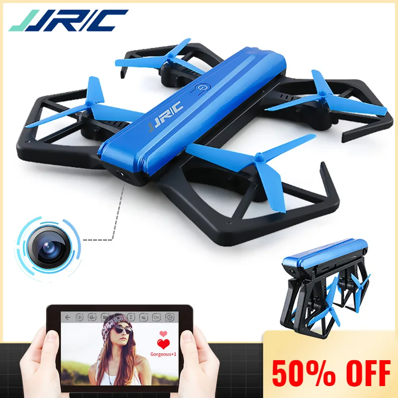 JJRC H43 складной Радиоуправляемый квадрокоптер для селфи Дрон 720P камера WIFI FPV режим