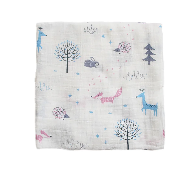Muslin Cotton Kids Newborn Bath Towel Security Swaddle Blankets  Baby Cotton Cloth  Baby Beach Towel Baby Children Care Stuff  20
