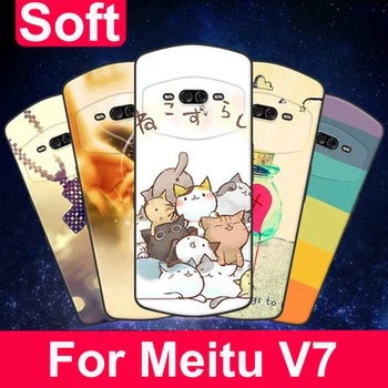 Перейти на Алиэкспресс и купить Чехол для Meitu V7 MP1801, мягкий силиконовый чехол из ТПУ для Meitu V7, защитный чехол для meituV7 V 7, чехол для задней панели