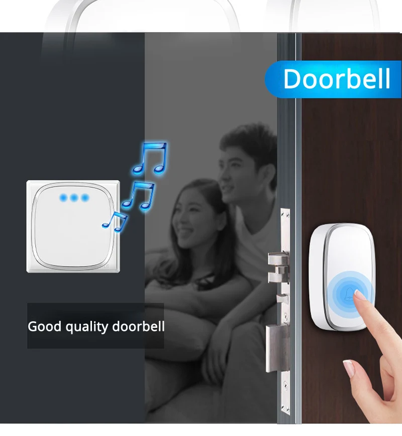 white-doorbell X4