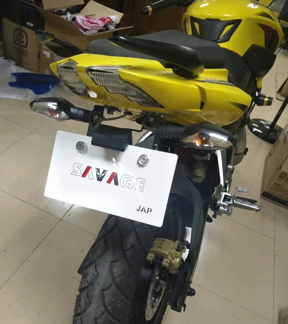 pulsar 200 ns number plate holder online