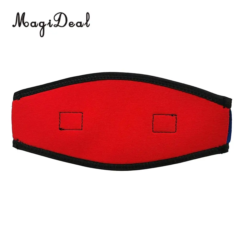 MagiDeal Comfort Neoprene Padded Underwater Scuba Diving Free Dive Snorkel Swim Mask Strap Cover Hair Wrap Replacement 