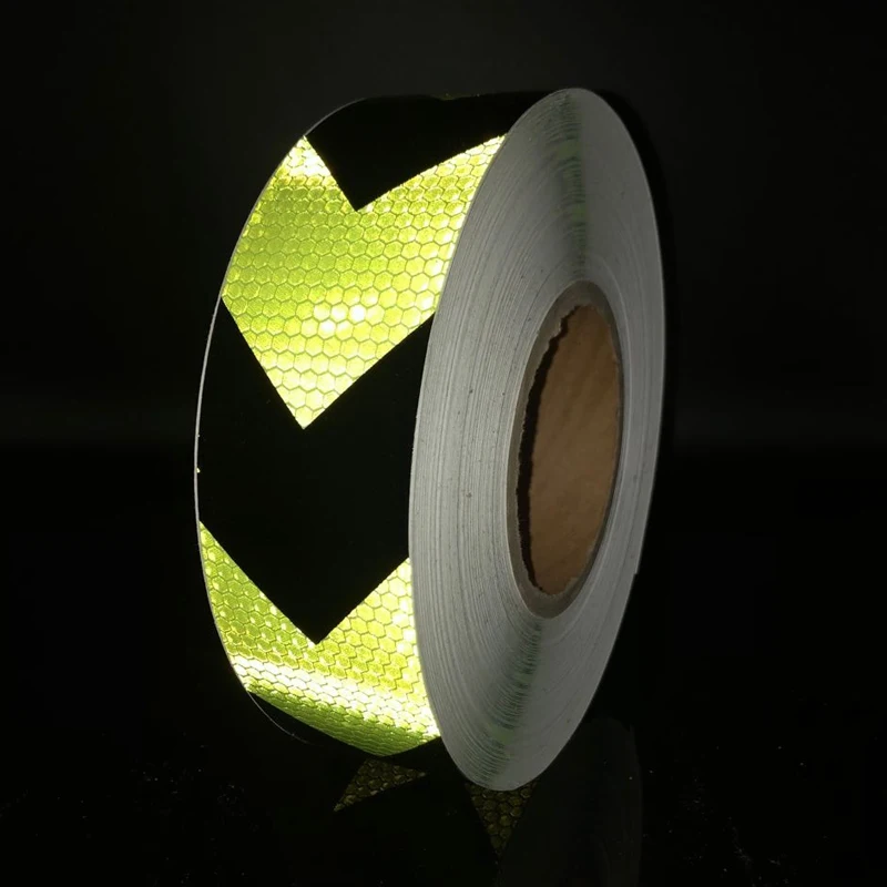 5cmx50m Reflective Stickers Adhesive Tape For car Safety Warning Stickers car Accessories