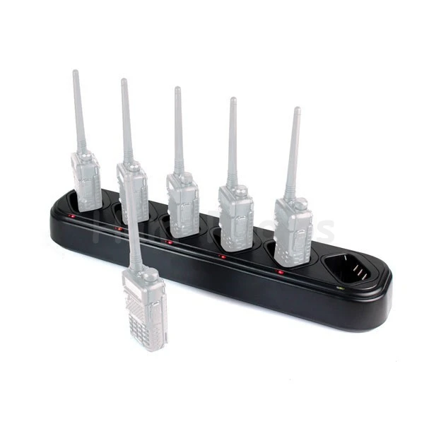 

6-way Universal Rapid Charger for Retevis RT-5R Baofeng UV-5R POFUNG UV- 5R UV-5RE Wholesale