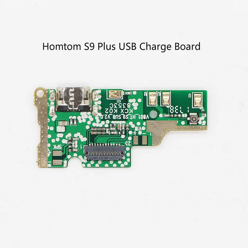 

Original USB Plug Charge Board For Homtom S9 Plus Mobile Phone Flex Cables Charging Module Cell Phone Mini usb Port