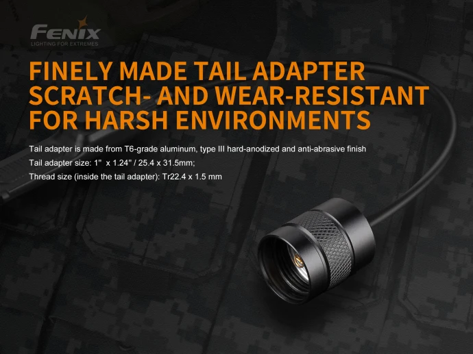 Fenix AER-02 V2.0 дистанционный переключатель давления для Fenix Тактический фонарь FD41/TK09/TK15UE/TK22/UC35/PD35 V2.0/PD35TAC