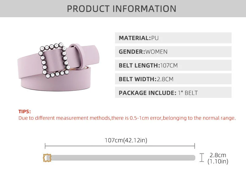 Модный женский ремень из искусственной кожи, однотонный, квадратный, с пряжкой и жемчугом, повседневный поясной ремень, женский пояс, pasek damski