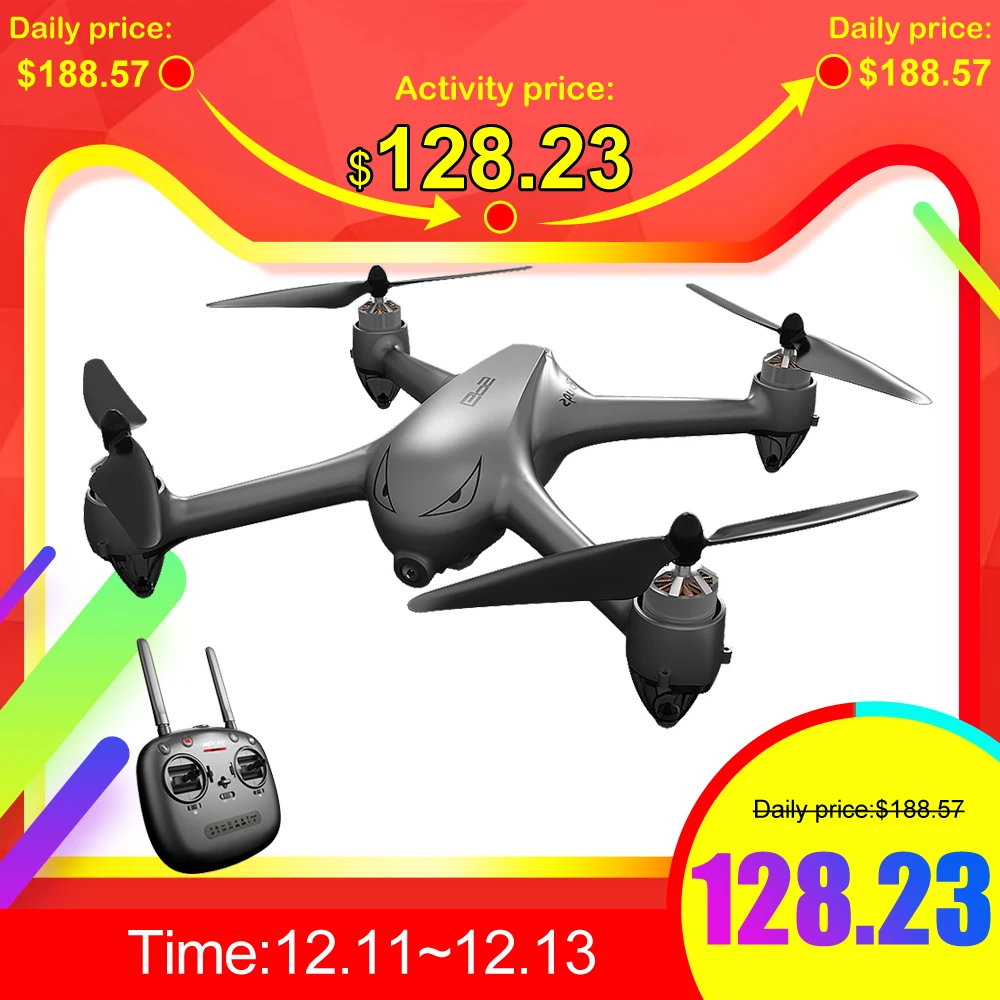 

MJX B2SE RC Drone with Camera 5G 1080P Wifi FPV Brushless GPS Positioning Quadcopter for Beginner Training Christmas Gift