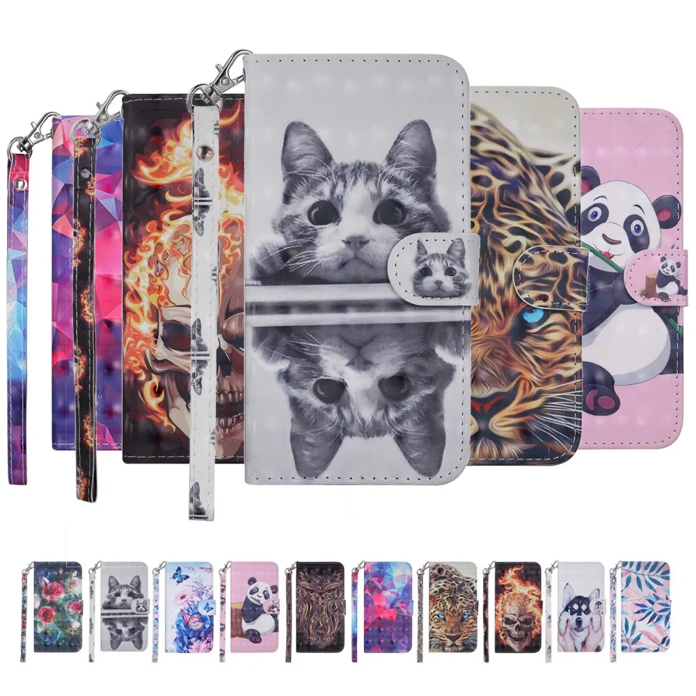 

Luxury 3D Leather Cover For Xiaomi Redmi 4X mi4X cases Cute Flip Leather Case For Redmi4X Phone bag card solt Wallet Capa Coque