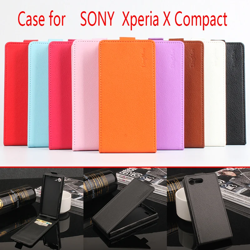 

for Sony Xperia X Compact Vintage Flip PU Leather Cases for Sony Xperia X Compact Luxury Retro Phone Cose Cover 9 Color