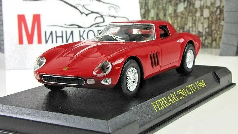 

ix o 1:43 Fer rari 250 GTO 1964 boutique alloy car toys for children kids toys Model original box freeshipping