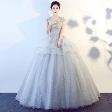 Сексуальный прозрачный топ с кружевной аппликацией милое бальное платье 16 пышные платья с коротким рукавом Тюлевое асимметричного кроя платье Vestidos De 15 Anos