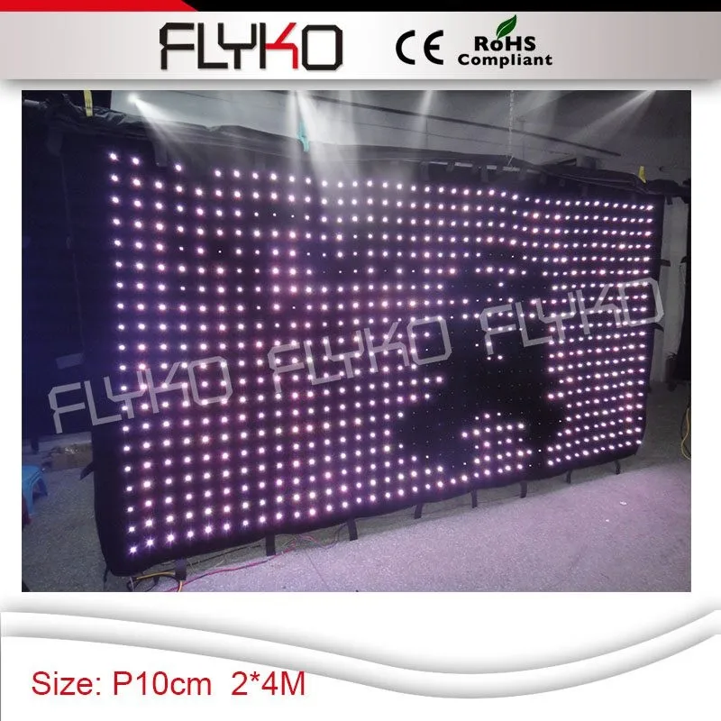 LED video 8curtain