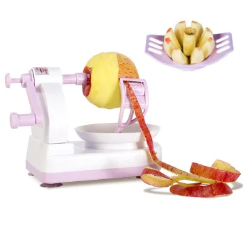 

Baijie Apple Skin Peeler Fruit Peeling Device Knife Apple Cover Remover Machine Fruit Peeling Tool Automatic Fruit Skin Splitter