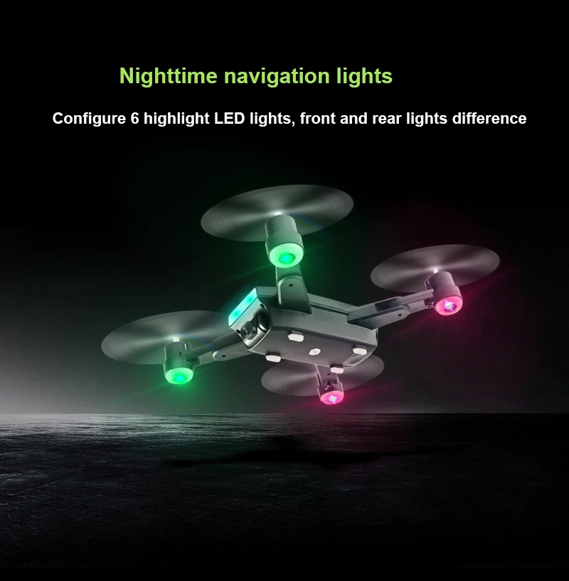 LH-X28 UAV Aerial Photography Foldable RC Drone Helicopter With Wifi 2MP Camera Or With GPS Wifi Camera Real-time Children Toy (9)