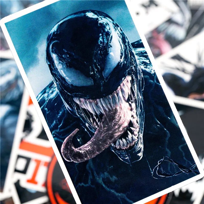 30 шт. в упаковке, новинка, наклейки Marvel Set Venom, наклейки s для детей, багаж, скейтборд, ноутбук, граффити, забавная наклейка, аниме наклейка s