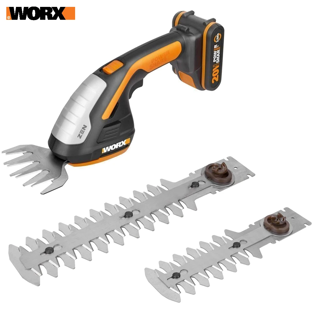 Ножницы для стрижки травы и кустарников WORX WG801E.9 без АКБ и ЗУ