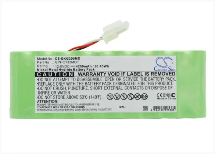 Аккумулятор Cameron Sino 4200mAh для BIONET EKG3000 GPHC132MOT