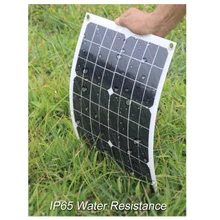 Новейшая модель; 50 Вт Dual USB 18V Панели солнечные с автомобильным Зарядное устройство+ 10/20 Вт, 30 Вт, 40A USB, зарядное устройство солнечной Зарядное устройство контроллера для кемпинга на открытом воздухе светодиодный светильник