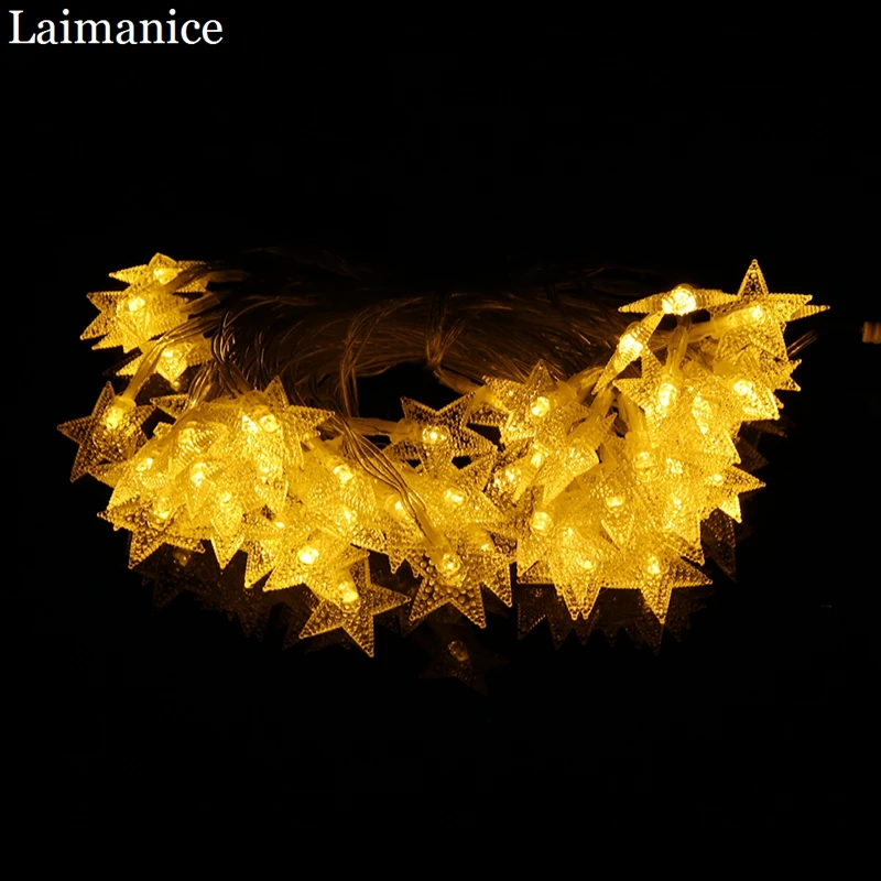 4 Color 10M 5M 3M 2M USB 5V Star LED string lights Christmas holiday wedding party festival decoration Garland lights Fairy lamp 4 Color 10M 5M 3M 2M USB 5V Star LED string lights Christmas holiday wedding party festival decoration Garland lights Fairy lamp