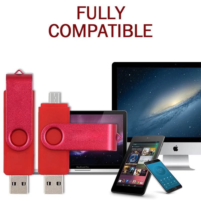 Быстрая скорость 64 Гб 128 OTG USB флэш накопитель для Android usb Флэшка 32 ГБ 8 Флешка 16 4 otg 2 0