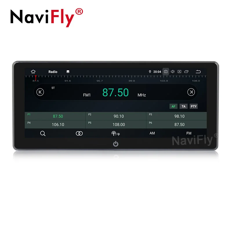 Top 10.25INCH Android 9.0 GPS Navigation Autoradio Multimedia DVD Player Bluetooth WIFI MirrorLink OBD2 Universal 2Din Car Radio 2