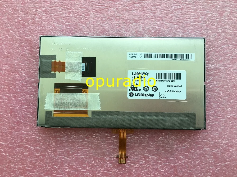 Новый оригинальный 6 1-дюймовый LA061WQ1-TD04 ЖК-дисплей LA061WQ1 (TD) (04) с сенсорной панелью