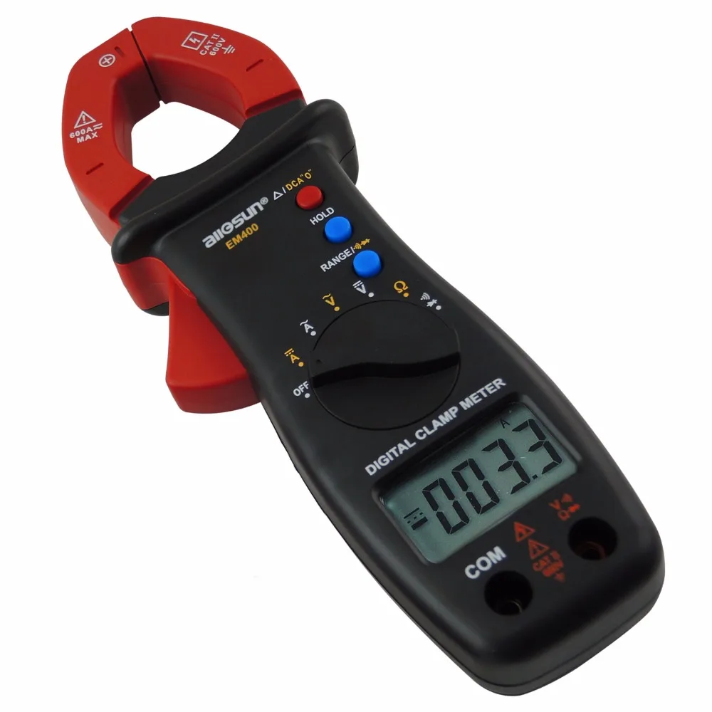 Digital Clamp Meter Multimeter DC AC Voltage Current Resistance Diode