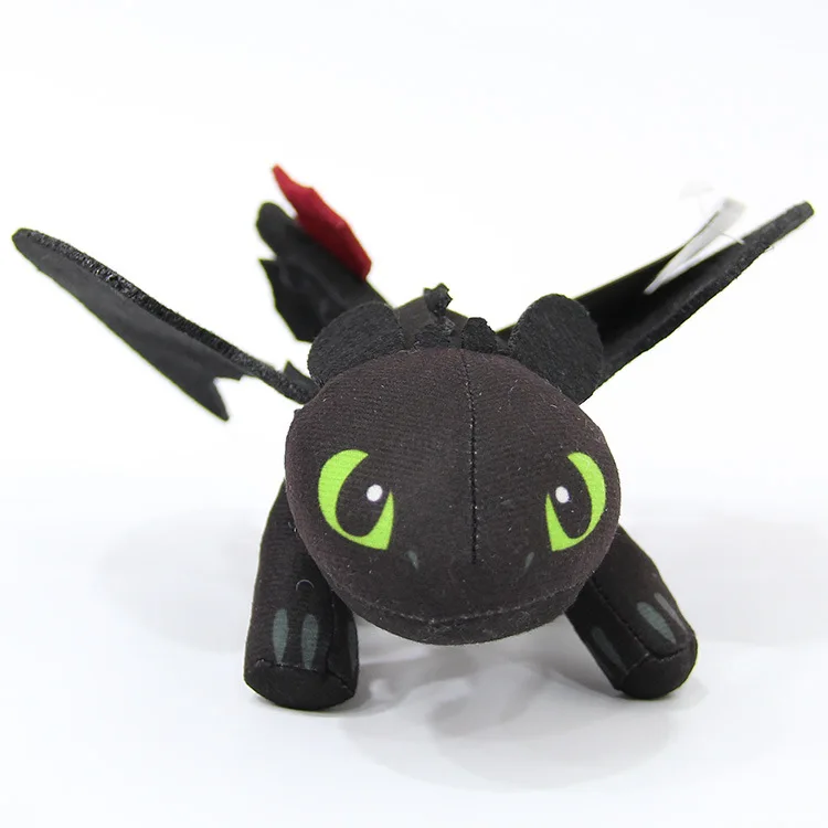 

9" 23cm Toothless Night Fury How To Train Your Dragon 2 Night Fury Plush Toy Toothless Stuffed Doll Toys Gift for Children