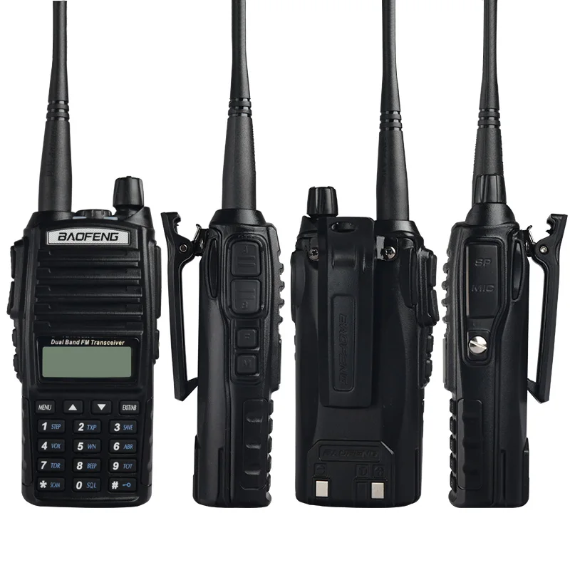 Рация BaoFeng 8 Вт UV-82 Двухдиапазонная 136-174/400-520 МГц FM Ham двухстороннее радио, приемопередатчик, рация