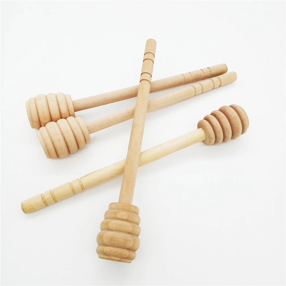 2000 шт новая деревянная ложка для меда деревянная палочка медовая ложка для размешивания Свадебные сувениры