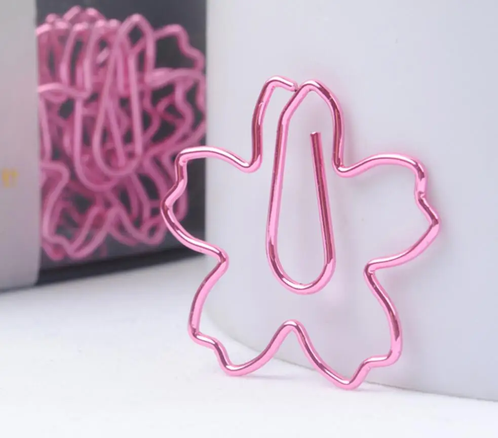 5Boxes Cherry blossoms Bookmark Paper Clip Office tationery For Wedding Baby Shower Party Birthday Favor Gift Souvenirs | Дом и сад