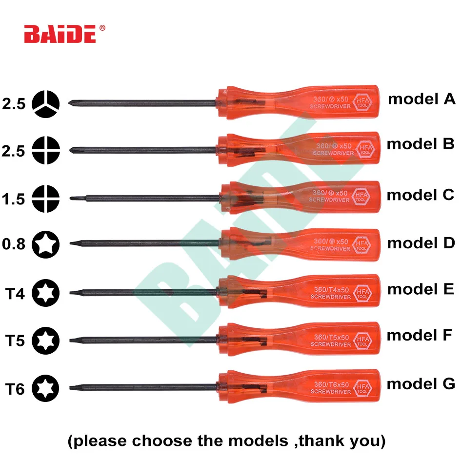 Отвертка Red 360 Tri Wing 2 5 Y 0 Phillips PH00 1 Pentalobe P5 Star Torx T4 T5 T6 ключ для отвертки шт./лот| |