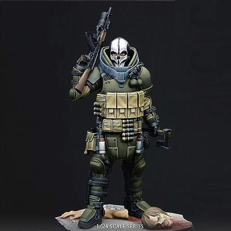 

1/24 Resin Figure Building Kit Special forces
