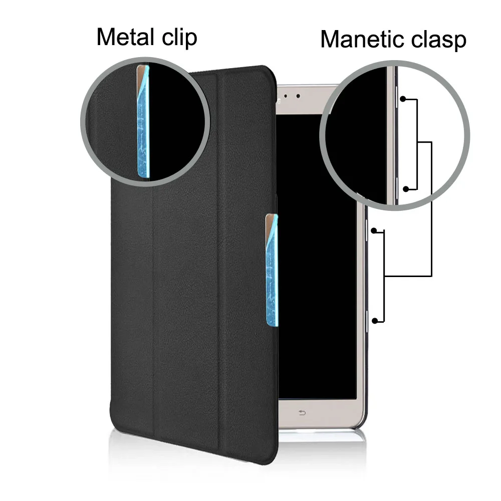 Ultra Slim Smart Shell Stand Cover for Samsung Galaxy Tab S2 9.7