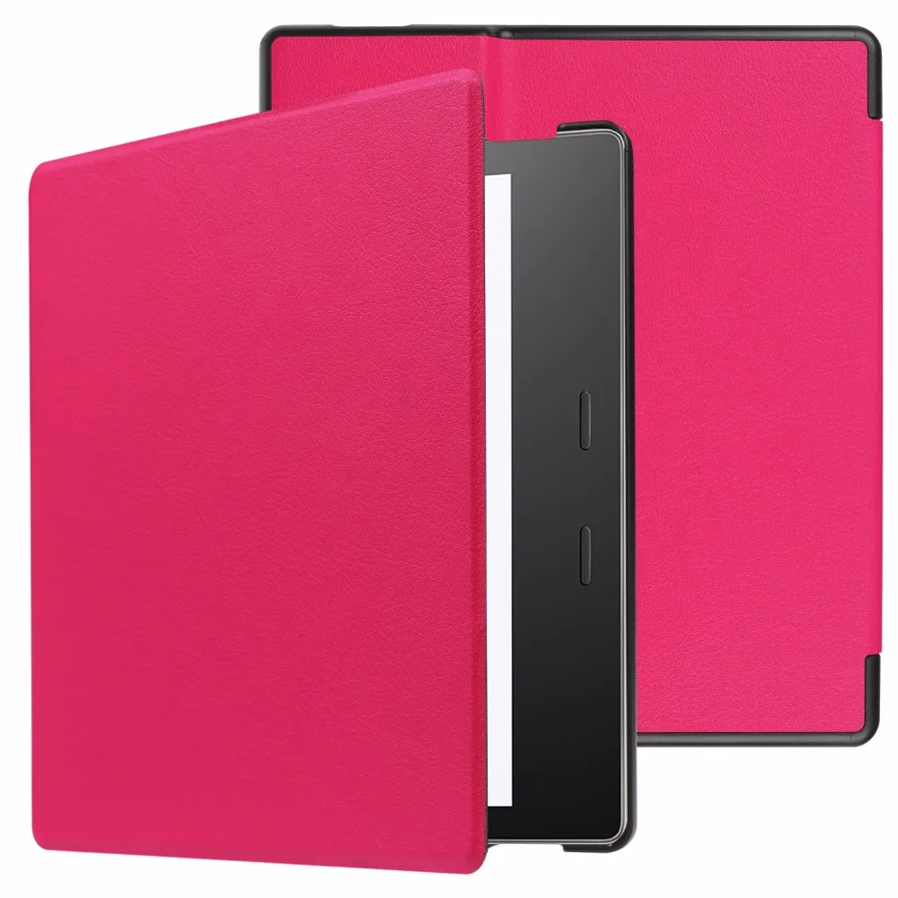 Чехол для Kindle Oasis 3 чехол для Kindle Oasis 2+ стилус+ пленка для экрана - Цвет: rose pink