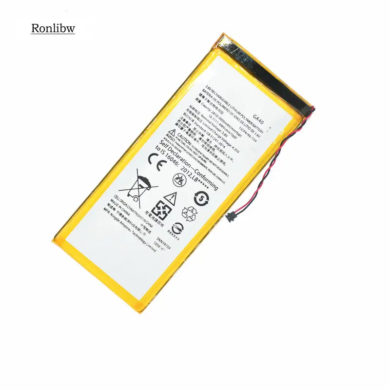 Ronlibw 3000 мА/ч, Батарея GA40 SNN5970A Замена для Motorola Moto G4 XT1622 XT1625 G4 плюс XT1644 с бесплатными инструментами